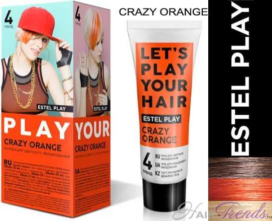 Краска Эстель ПЛЕЙ CRAZY ORANGE