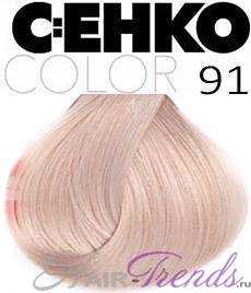 C:EHKO С:COLOR 91 Жемчужный блондин